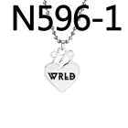Juice WRLD 999 heart stainless steel chain!