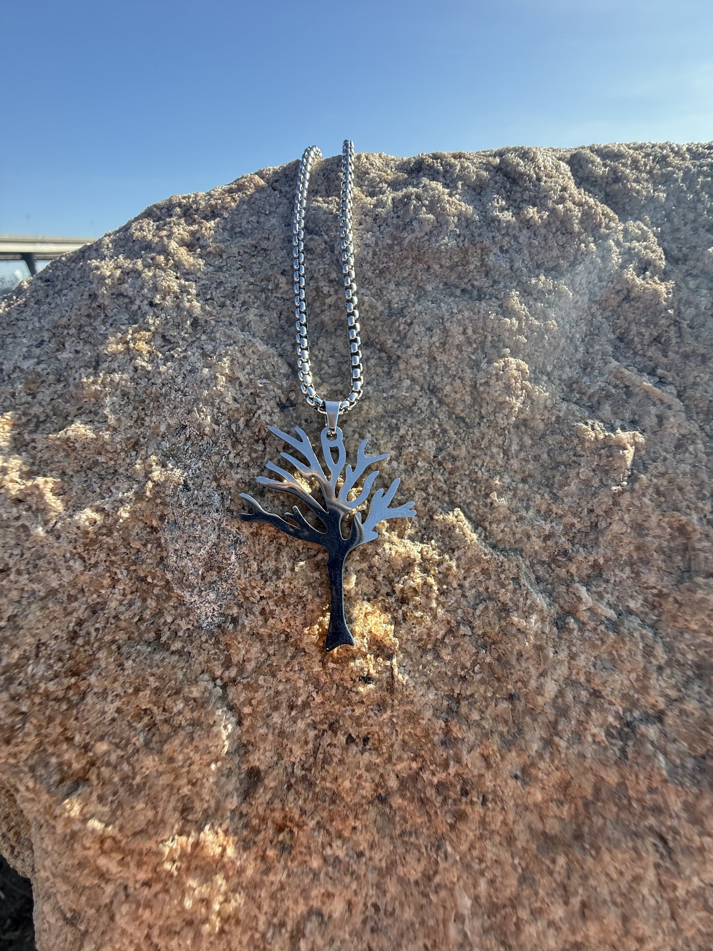 XXXTentacion Tree Of Life Pendant Necklace + Juice Wrld Wristband