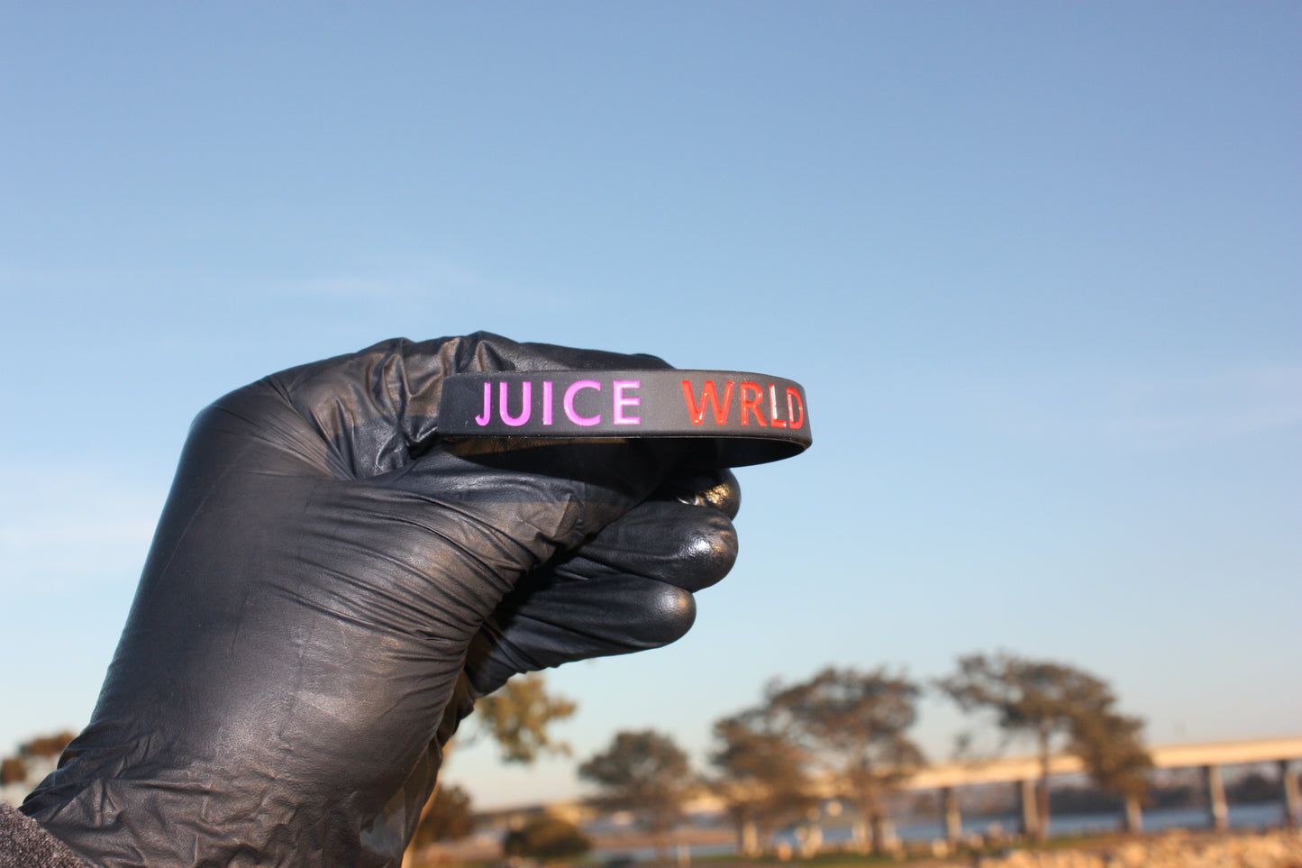 Juice WRLD Red and Black Bracelet for Men and Women