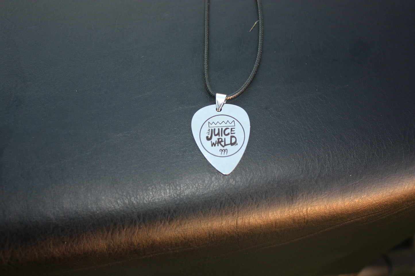 Juice WRLD Stainless Steel Guitar Pick Chain